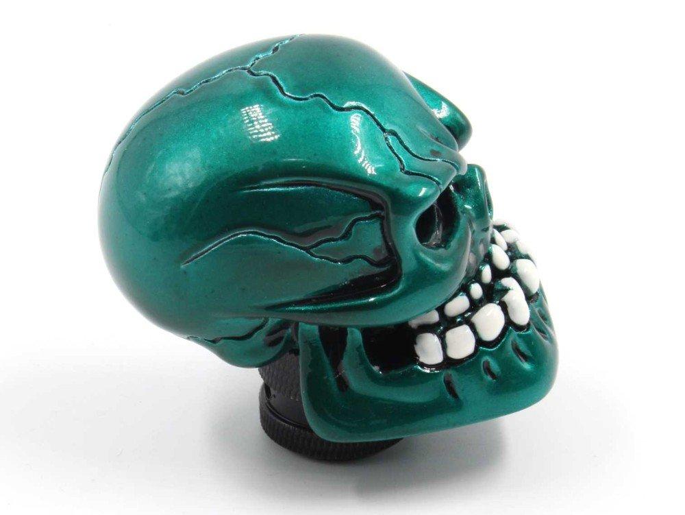 Funky Shift Knob Skull Teal