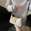 Premium Bag 2025 New Trendy Women's Bag Spring and Summer Simple and Versatile Commuter Shoulder Bag Texture Niche Underarm Bag