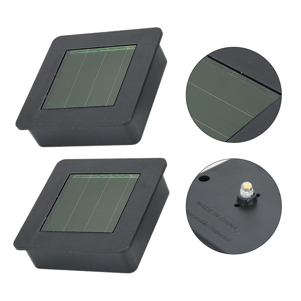 Solar Panel Solar Light Solar Lights Square 2pcs/4pcs