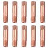 Kits Nozzles Copper 256mm 0.8 1.0 1.2mm MB-15AK MIG MAG Welding