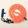 8MMx120CM Bold Long Mobile Phone Lanyard Universal Crossbody Hanging Shoulder Strap Detachable Neck Cord Anti-Lost Lanyard Patch