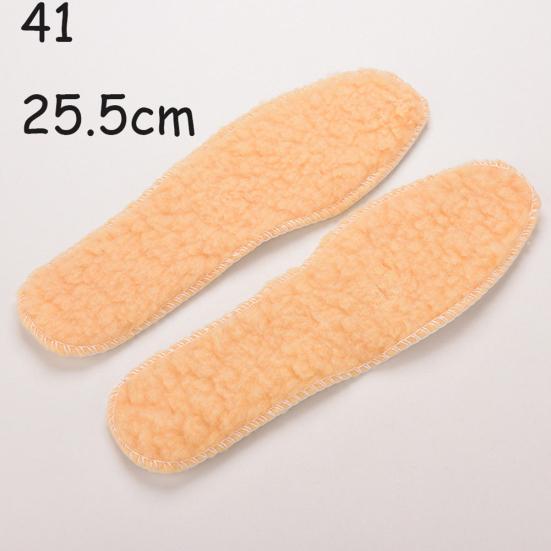 Winter Soft Warm Fleece Shoes Boots Sneakers Thermal Insoles Insert Foot Pads