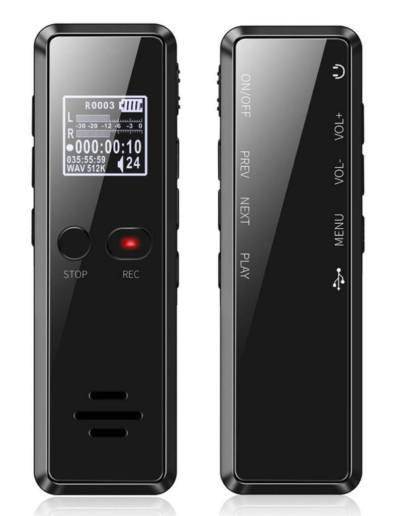 S267 Voice Recorder: 41-Hour Lithium Battery, Type C, 27-Language Support