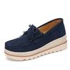 Fashion New Large Size Women Turned Plush Thick Sole Casual Bean Shoes Light and Comfortable Non-slip Wear-resistant Casual Shoes