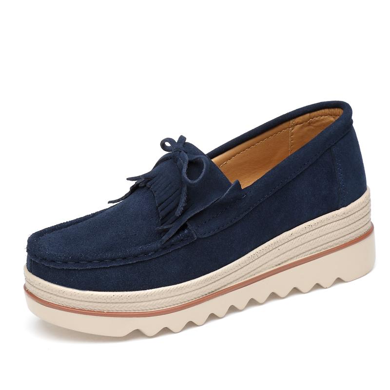 Fashion New Large Size Women Turned Plush Thick Sole Casual Bean Shoes Light and Comfortable Non-slip Wear-resistant Casual Shoes