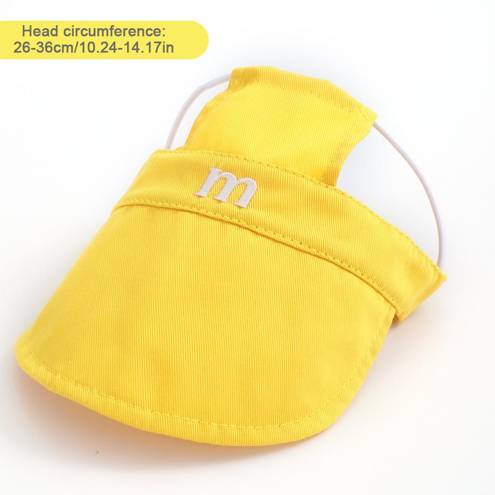 Spring Summer Pet Sun Hat for Cats and Dogs Breathable Fisherman Cap with Ear Holes Sun Protection and Shade for Outdoor Activities
