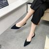 Baotou Sandals for Women In Summer, Simple Pointed Square Heel Sandals for Women In High Heels, Slim Strap Fashion, Women's Singles Shoes