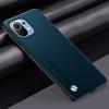 Luxury PU Leather Case For Xiaomi Mi 11 Mi11 Back Cover Matte Silicone Shockproof Full Protection Phone Case For Xiaomi 11 5G