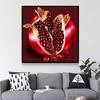 HUACAN Diamond Embroidery Pomegranate Diamond Painting Full Square/round Rhinestones Diamond Mosaic Kit Handmade Wall Decor