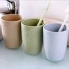 Simple and Fresh Couple Toothbrush Cup Thick Round Mouthwash Cup Plastic Water Cup Wash Cup Toothbrush Tooth Cup