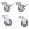 VidaXL 4 Pcs Swivel Casters 50 Mm