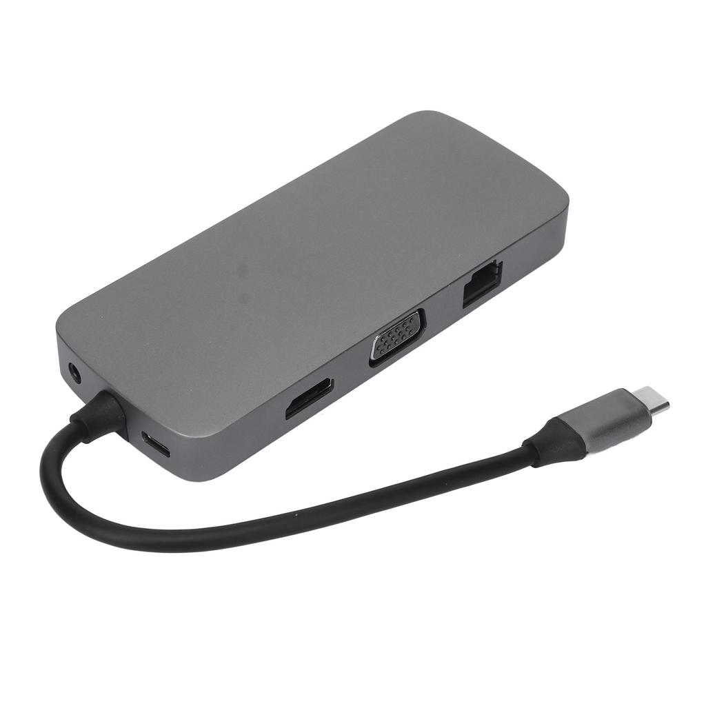 10 In 1 Docking Station Multiport Usb3.0 High Speed USB C Hub Adapter for OS for Windows for