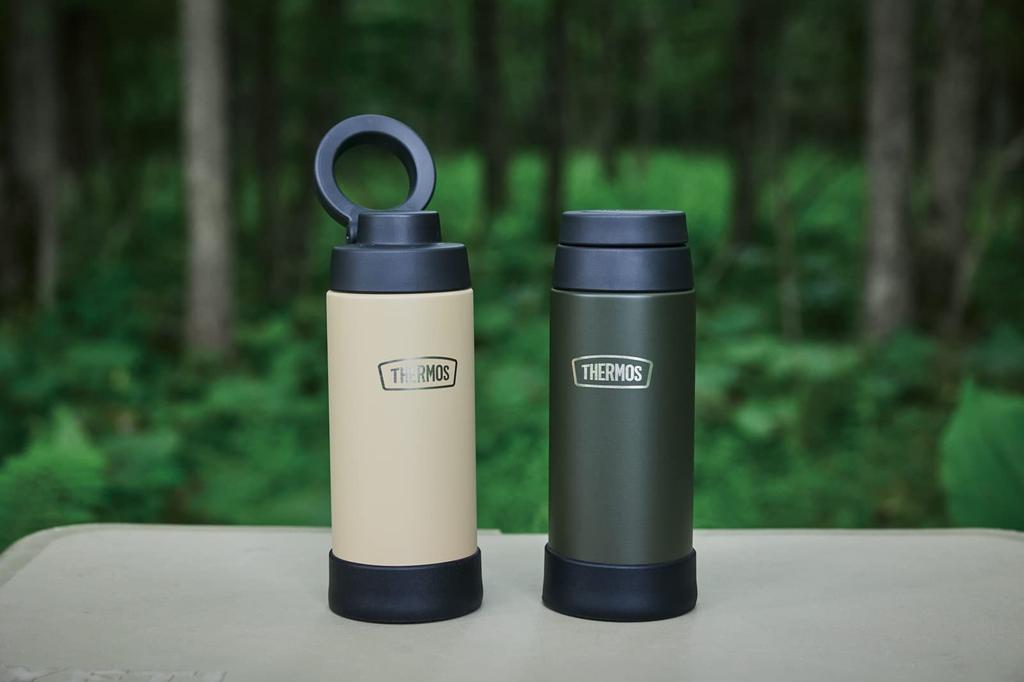 Thermos Outdoor Series Water Bottle Vacuum Insulated Mobile Mug 500ml Sand Beige SDBE ROB-003