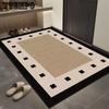 Entrance Door Mat Foyer Entrance Mat Dirt Resistant Household Carpet Wear-resistant Door Mat