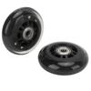 2pcs Skate Wheels Low Noise 608 Bearing Skates Inline Skating Replacement Wheels with Bearings for Indoor Outdoor