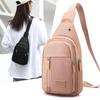 Women's Versatile Chest Bag New Trendy Nylon Cloth Single Shoulder Diagonal Cross Bag Fashionable Travel Chest Bag