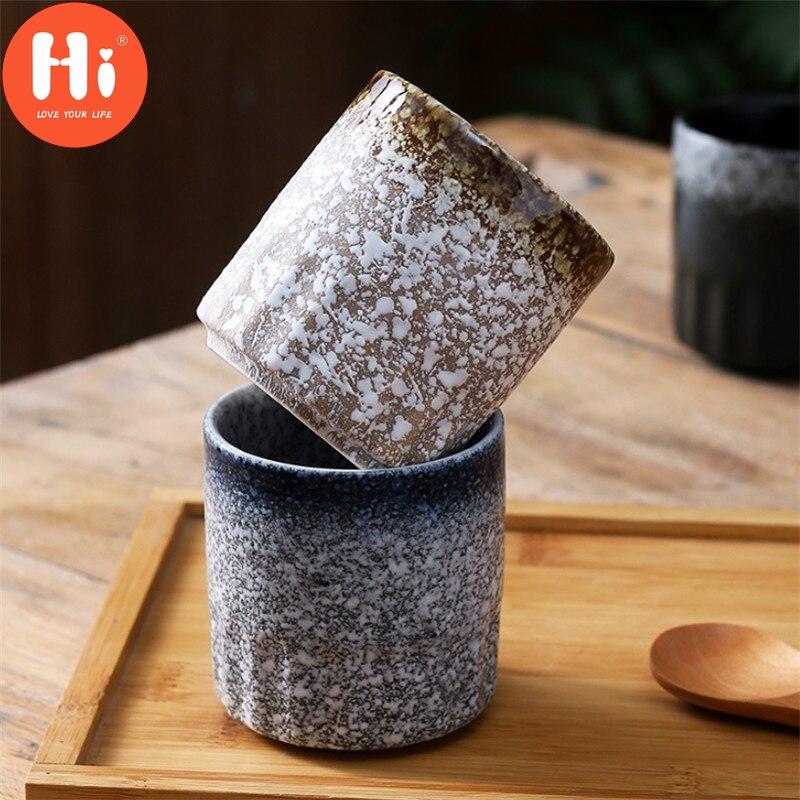Hi Under Glazed Ceramic Coffee Cup Porcelain Tea Cup Sake Cup Drinking Utensils Office Drinkware 100ML