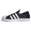 Superstar Women's Adidas Originals Slip On 'Black White' Women's