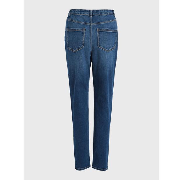 Jeans Vila Naomi 14080820 Blue Mom Fit