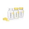 Medela Breast Milk Bottles, 150ml, Set of 3. Freeze or Refrigerate Immediately. Pump, Store, and Feed In One Bottle. Microwave-Safe. Gentle Support