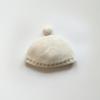 NOTHING WRITTEN Alpaca Knit Beanie (Ivory)