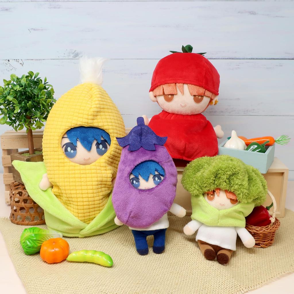 Naitou Design Plush Costumer Vegetable Series Corn S Plush Toy Clothes Fits Plush Toy Head Circumference 18cm Waist Circumference 15cm Size /