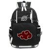 Anime Backpack School Backpacks for Teenagers Akatsuki Itachi Sharingan Cosplay Boys Girls Laptop Bags Travel Rucksack