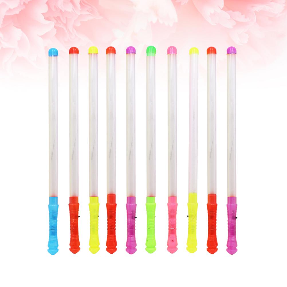 12 Pcs 48CM Flashing Sticks Plastic Light Up Toys Glow Stick Party Favors for Birthday