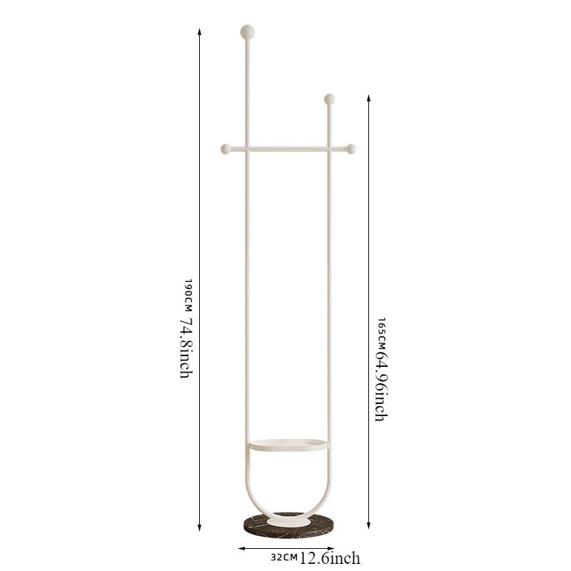 Stand Portable Clothes Rack Bedroom Floor Holder Clothes Hanger Hat Rack Home Modern Perchero De Pie Clothing Store Furniture