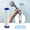 2 шт. Универсальный напорный фильтр для душа, хлопковый распылитель, очиститель насадок