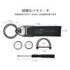 MiJuduo Compatible with For All New GR Genuine Car Key Key Key Car Carabiner Good To the Prevents Black Toyota, Series, Leather, Chain, Ring, Chain,