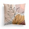 New Nordic Abstract Art Pillowcase Beauty Floral Leaves Home Sofa Bedside Pillow Sleeping Pillow Cushion Cover