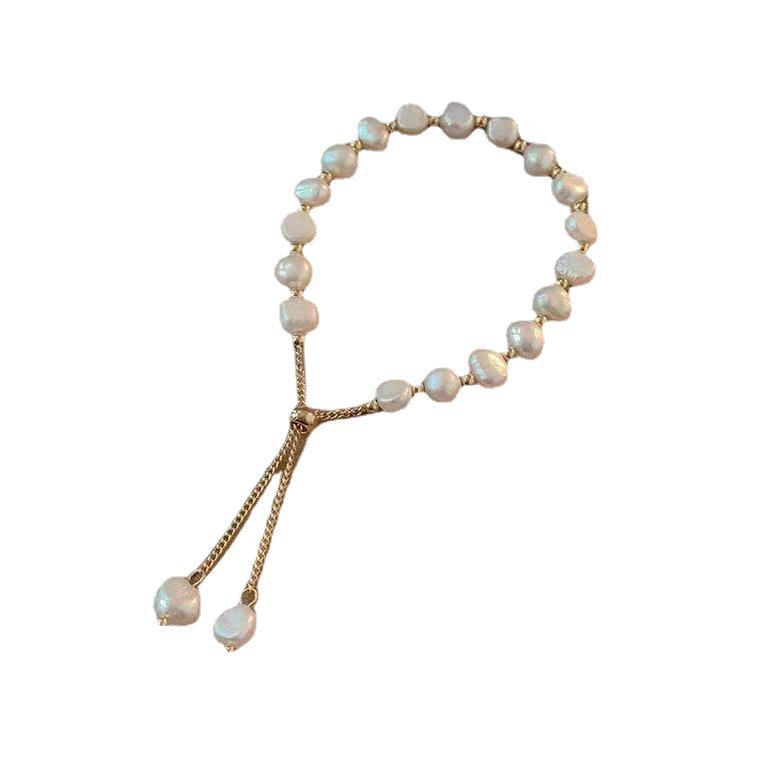 Baroque Pearl Bracelet for Women - Chic & Versatile Design