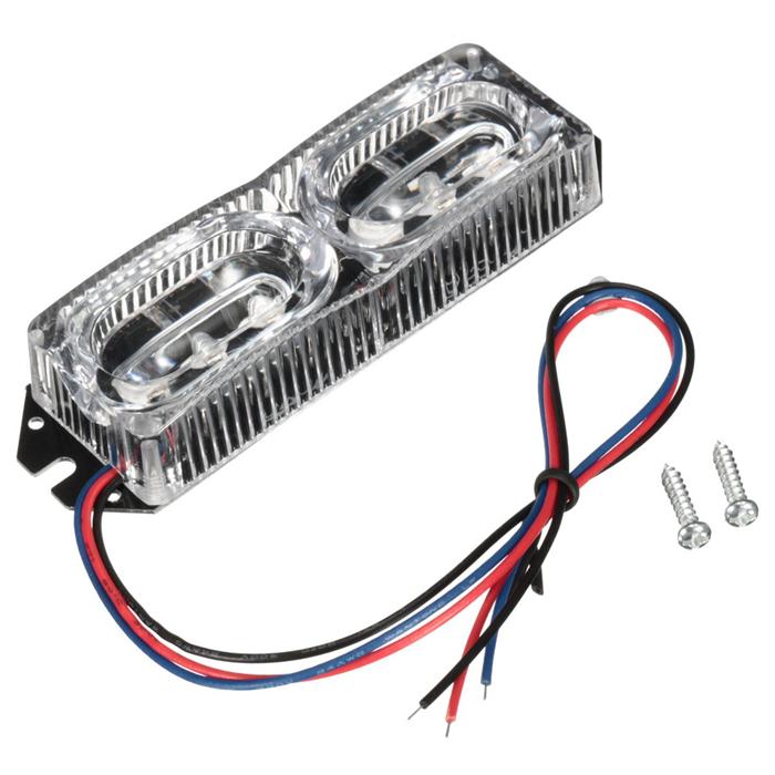 New Motorcycle Brake Turn Signal Blue LED Lamp Warning Tail Flash  Emergency Light