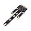 Mini PCIe To M.2 Key-M NVMe Adapter Card with WiFi Interface