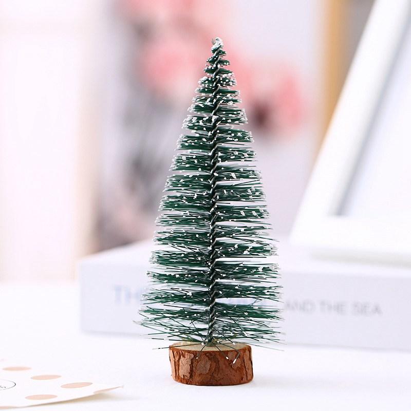 5xSmall Mini Christmas Gift Window Desktop Decoration Christmas Decorations Pine Tree Christmas Tree Office