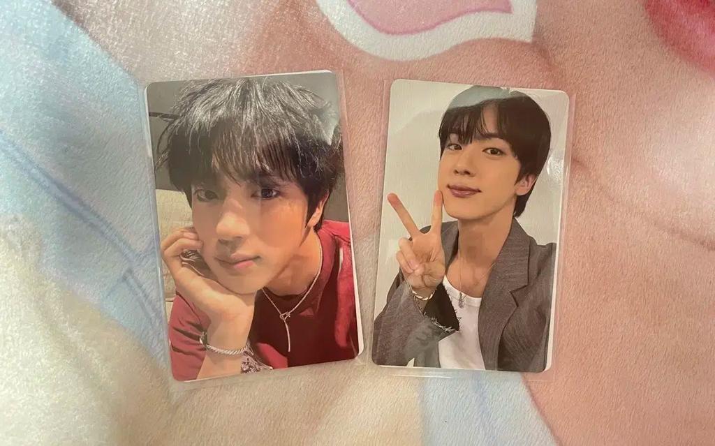 [USED] BTS BTS (Bangtan Boys) JIN (JIN Seokjin) JIN Long Seokjin Album Lucky Draw Mipo Trading Card