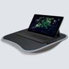 Laptop Lap Desk for 13-15Inch Laptops Portable Folding Laptop Table with Carry Handle Soft Pillow Cushion Multi-functional Lap Desk