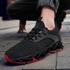 Outdoor Men's Shoes Blade Shoes New Large Size Autumn Fly-woven Mesh Student Sports and Leisure Running Shoes