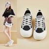 Ins Tide Korean Version of Canvas Shoes Women 2025 Summer New Student Running Casual Shoes Board Shoes Internet Celebrity Street Shot J03