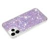 For iPhone 11 Pro Cover Sparkle Sequins Epoxy Shockproof TPU Phone Case