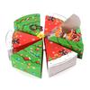 Christmas Candy Boxes Tree Shaped Candy Packaging Box Small Paper Treat Gift Boxes for Christmas New Year Party Supplies