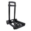 Folding Hand Truck with Elastic Rope Rolling Platform Luggage Cart for Travel Transport Moving