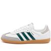 Samba OG White Collegiate Green Gum Women Sneakers Footwear-White Grey-Two JI2724