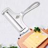 Cheese Slicer Adjustable Thickness Cheese Butter Cutter with Wire for Soft and Semi-Hard Cheeses Kitchen Gadgets
