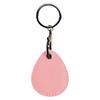 PU Leather Card Holder Keychain Key Ring Door Lock Access Tags ID Card Case Keychain Access Card Bag Key Tag Ring
