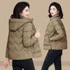 Stylish Short Winter Down Cotton Coat for Women, Comfortable and Warm, Perfect for Autumn and Winter Seasons