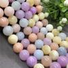 Natural Stone Gemstone Jade Loose Beads DIY Bracelet Necklace Jewelry Beads