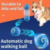 USB Automatic Dog Accessories Mobile Bounce Moving Ball For Dogs Electronic Interactive Pet Toys Pool Cats Toy Bag Supplies Home