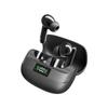 Greenhouse Wireless Earphones Noise Canceling Microphone Auto Pairing AAC Black Bluetooth5.3 Built-in GH-TWSW-BK